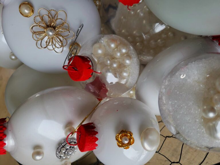 Pearlcore Christmas Ornament Ideas To DIY